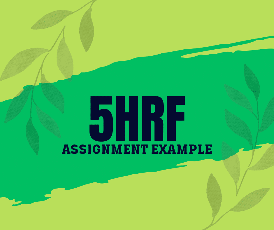 5HRF Managing and Co-ordinating the Human Resources Function Assignment Answers