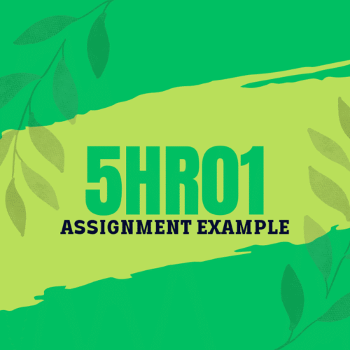 5HR01 Employment Relationship Management Assignment Answers