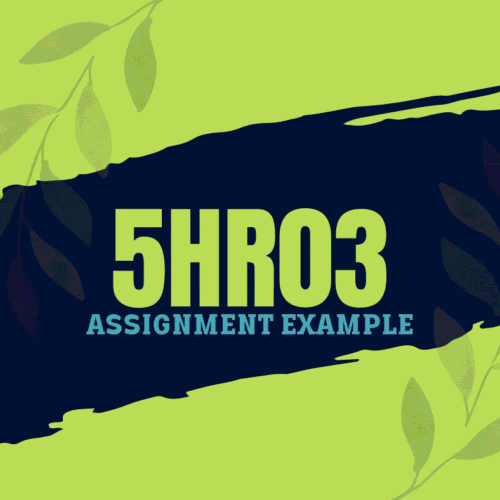 5HR03 Reward for performance and contribution Assignment Answers