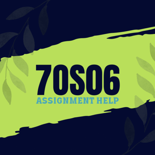 7OS06 Well-being at work Assignment Answers