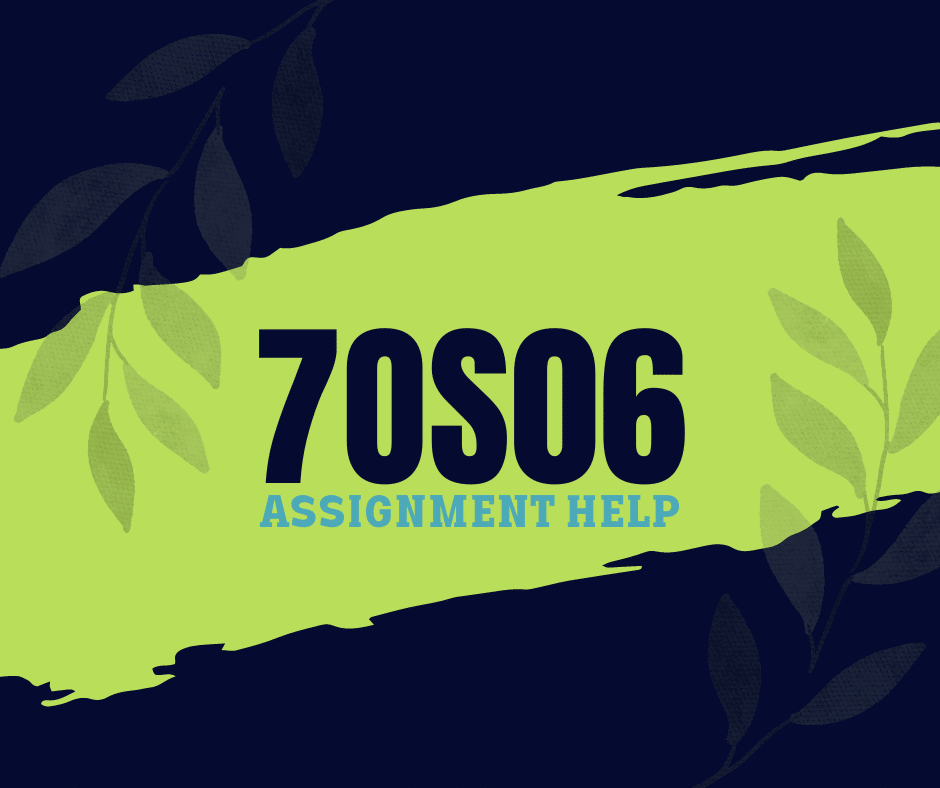 7OS06 Well-being at work Assignment Answers